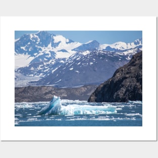 USA. Alaska. Floating Ice. Posters and Art